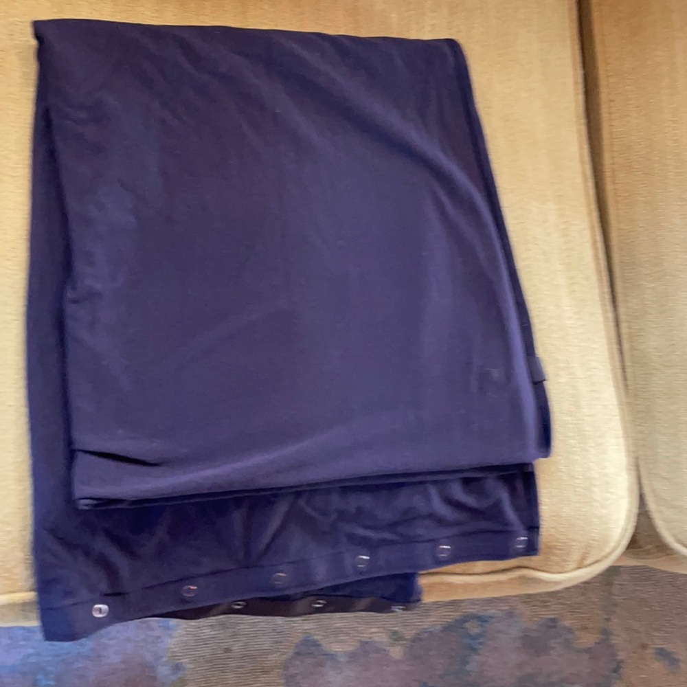 Worn once Lululemon multi purpose black scarf with snaps